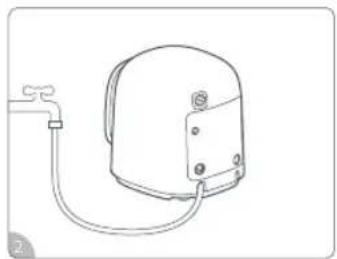ROBOROCK Zeo Mini - ③ Verbinden des Wasserzulaufschauchs - 4