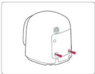 ROBOROCK Zeo Mini - ① Rimozione delle viti per il trasporto - 1