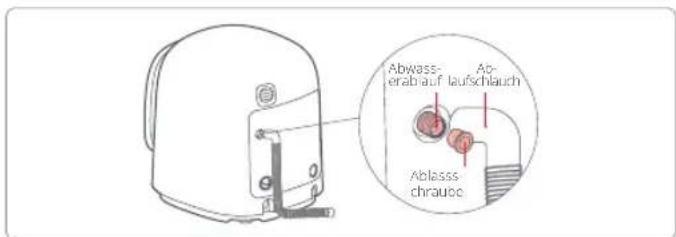 ROBOROCK Zeo Mini - ④ Anschließen des Ablaufschlauchs - 1