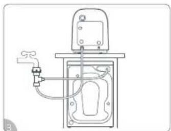 ROBOROCK Zeo Mini - ③ Conexión de la manguera de entrada de agua - 6