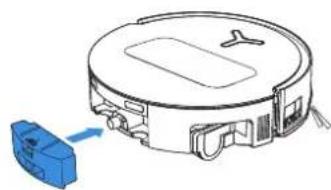 ECOVACS DEEBOT T80 OMNI - Clean the Water Tray Clean the Dirty Water Box - 12
