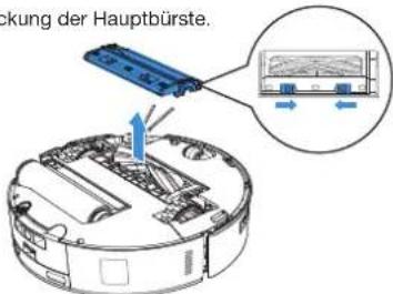 ECOVACS DEEBOT T80 OMNI - Reinigen der Hauptbürste. - 1
