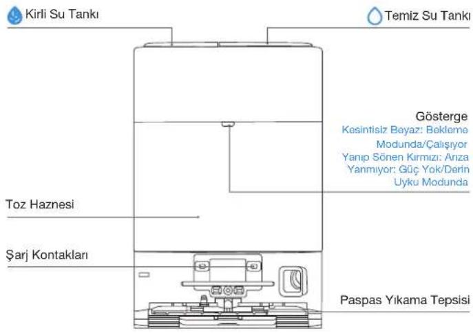 ECOVACS DEEBOT T80 OMNI - OMNI İstasyonu Ön Görünümü - 1