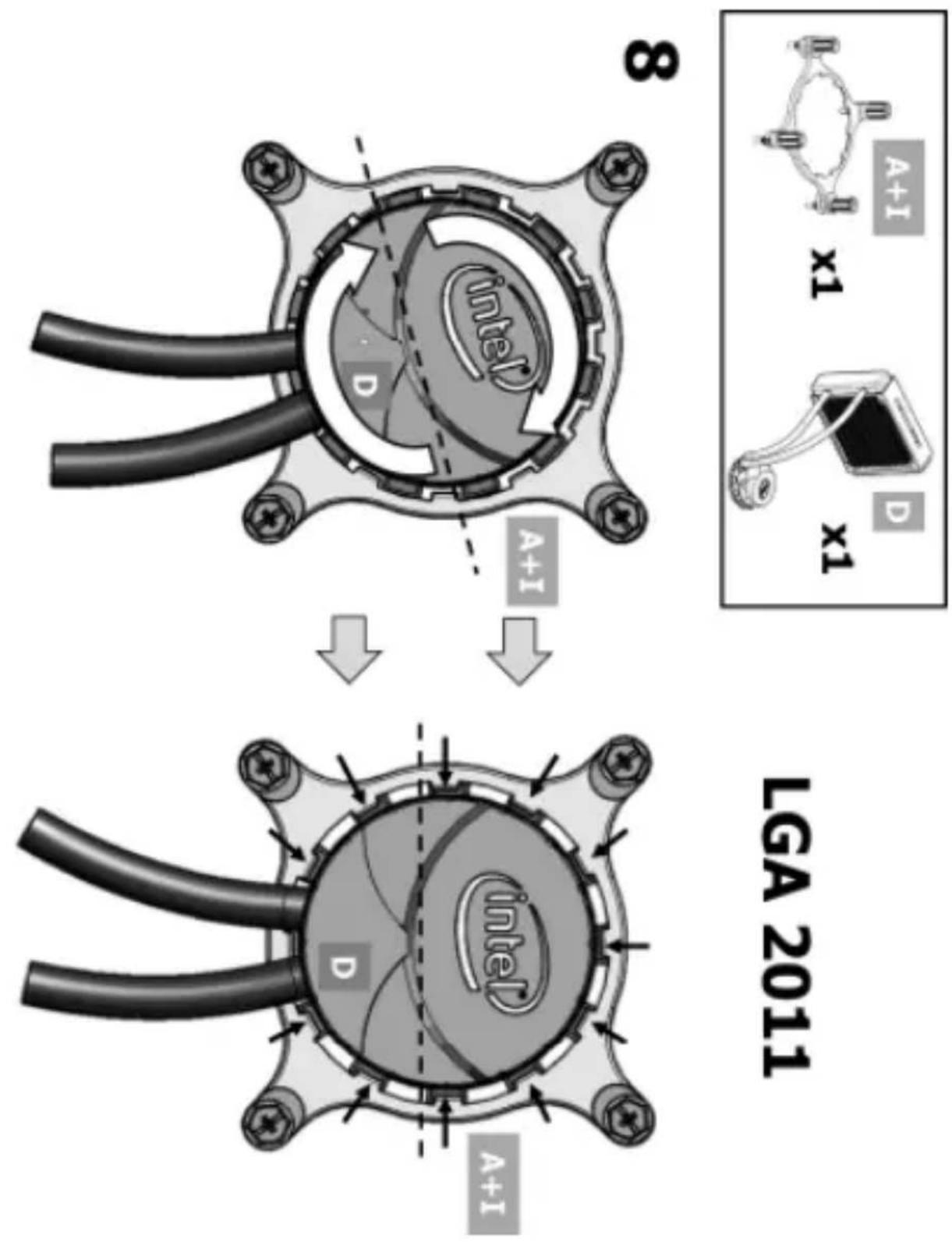 INTEL RTS2011LC - Installation Instructions for the Intel® RTS2011 LC Liquid Cooling Solution - 9