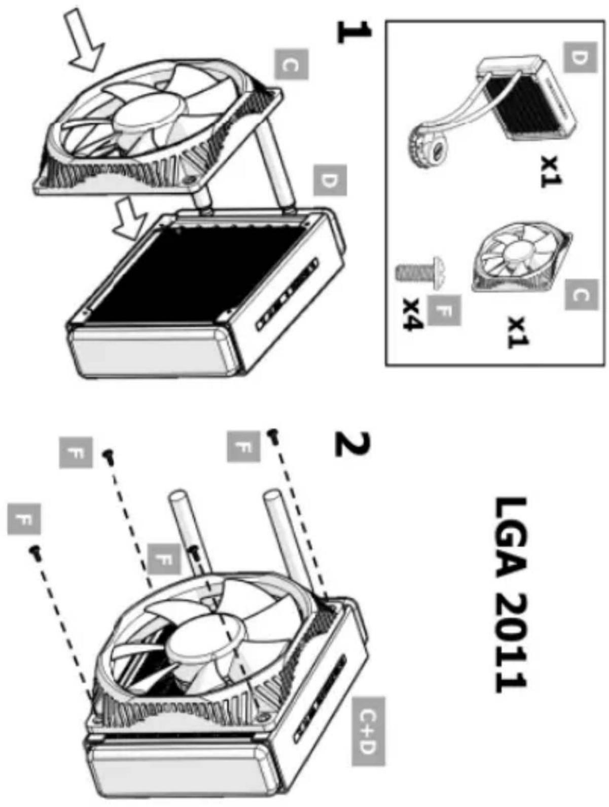 INTEL RTS2011LC - Installation Instructions for the Intel® RTS2011 LC Liquid Cooling Solution - 3