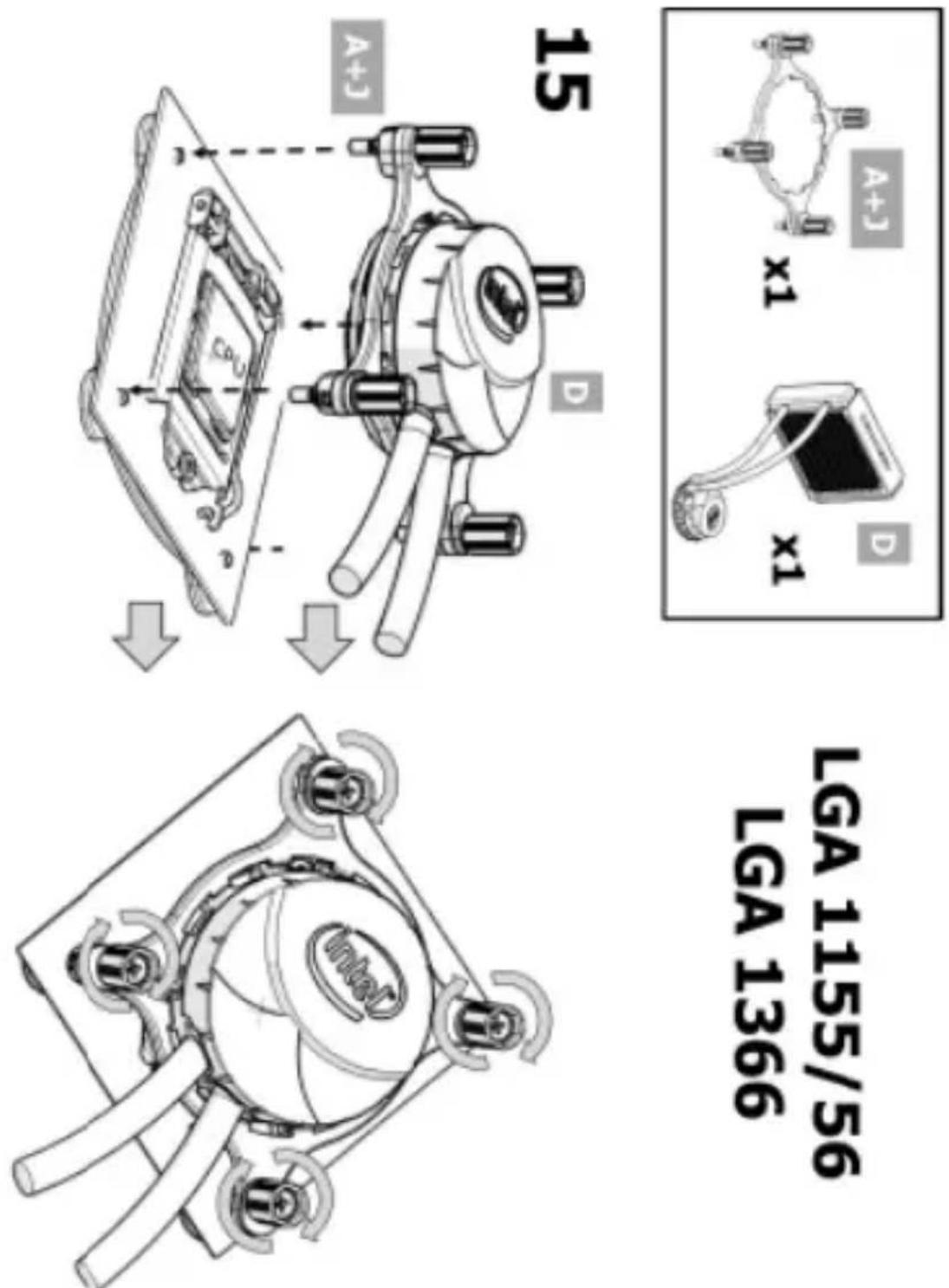 INTEL RTS2011LC - Installation Instructions for the Intel® RTS2011 LC Liquid Cooling Solution - 30