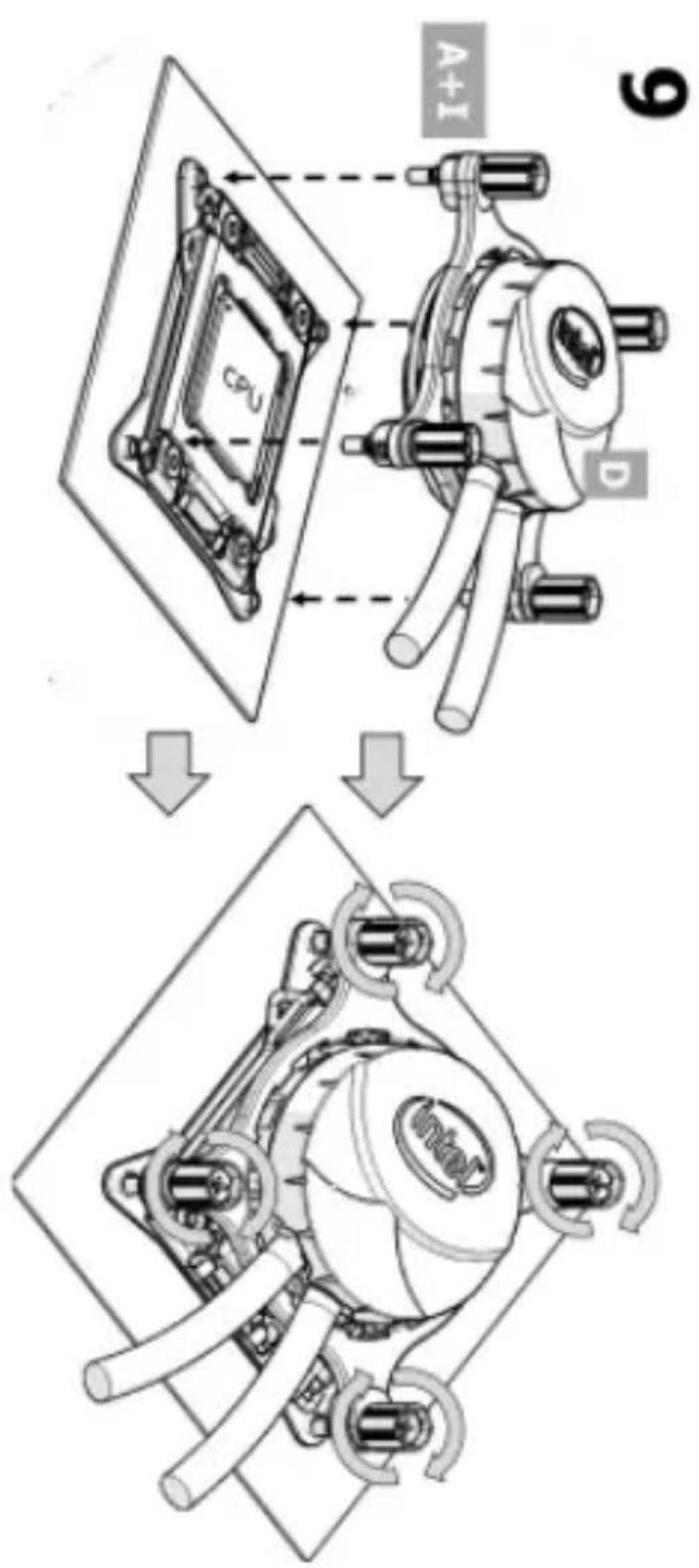INTEL RTS2011LC - Installation Instructions for the Intel® RTS2011 LC Liquid Cooling Solution - 10