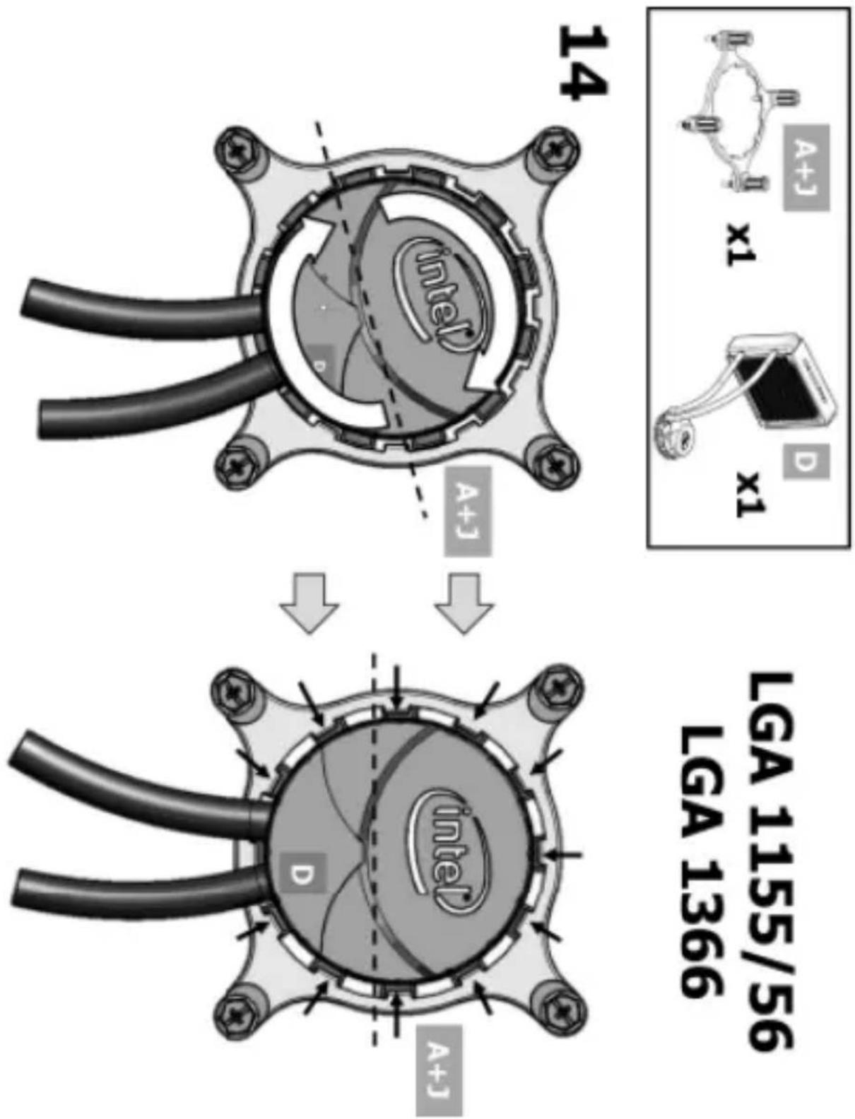 INTEL RTS2011LC - Installation Instructions for the Intel® RTS2011 LC Liquid Cooling Solution - 29