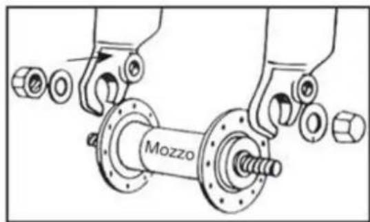 NILOX J5 Pro - MONTAREA ROTII CU BUTUC FĂRĂ ELIBERARE RAPIDĂ - 1