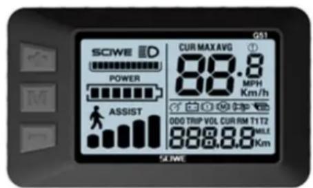 NILOX X5 Pro - DISPLAY (Näyttö voi vaihdella valitun kokoonpanon mukaan). - 2