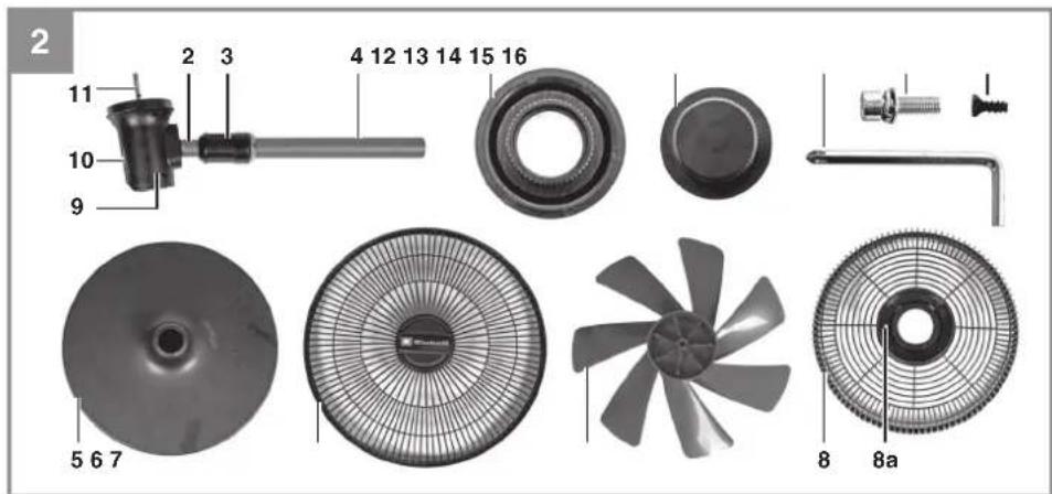 EINHELL GE-CF 18/320 P Li - 2