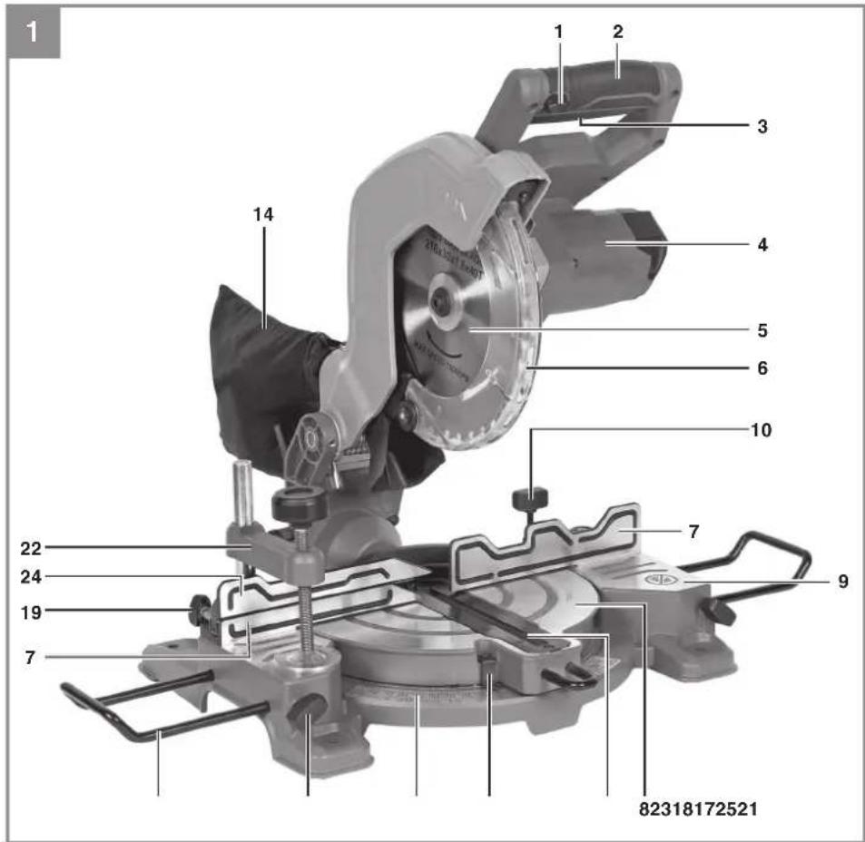 EINHELL TE-MS 18/8 Li - 1