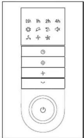 MIDEA FS40-15FR - "①" TOUCHE MINUTERIE - 1