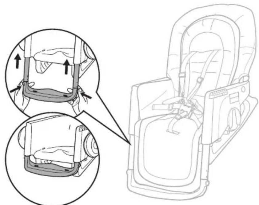 Ingenuity Proper Positioner - Remove The Seat • Extraer el asiento • Enlever le siège Den Sitz abnehmen • Zdejmij siedzenie • Rimuovere il sedile Verwijder het zitje - 10