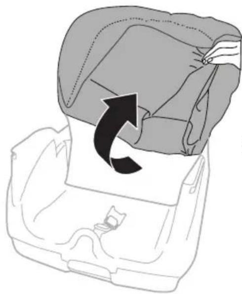 Ingenuity Proper Positioner - Folding the High Chair • Cómo plegar la trona Pliage de la chaise haute • Zusammenklappen des Hochstuhls Składanie krzesełka do karmienia • Istruzioni per ripiegare il seggiolone • De kinderstoel inklappen - 8