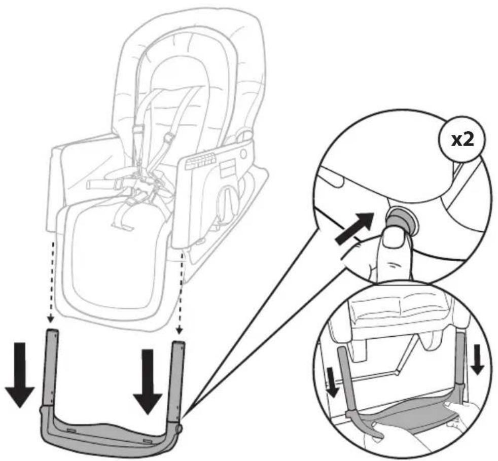 Ingenuity Proper Positioner - Remove The Seat • Extraer el asiento • Enlever le siège Den Sitz abnehmen • Zdejmij siedzenie • Rimuovere il sedile Verwijder het zitje - 14