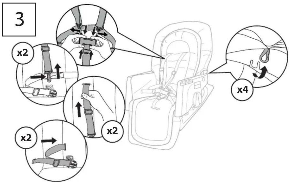 Ingenuity Proper Positioner - Remove The Seat • Extraer el asiento • Enlever le siège Den Sitz abnehmen • Zdejmij siedzenie • Rimuovere il sedile Verwijder het zitje - 15