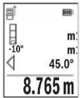 BOSCH GLM 50-27 GC Professional - b) Dobbel indirekte høydemåling (se bilde F) - 1