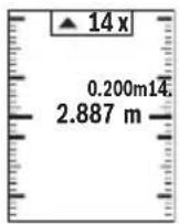 BOSCH GLM 50-27 GC Professional - Utstakningsfunktion (se bild I) - 2