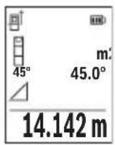 BOSCH GLM 50-27 GC Professional - a) Mesure indirecte simple de hauteurs (voir figure E) - 1