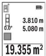 BOSCH GLM 50-27 GC Professional - Flächenmessung - 1