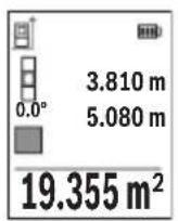 BOSCH GLM 50-27 GC Professional - Μέτρηση επιφανειών - 1