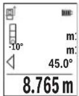 BOSCH GLM 50-27 GC Professional - b) Двойное косвенное измерение высоты (см. рис. F) - 1