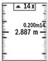 BOSCH GLM 50-27 GC Professional - Funcția de jalonare (consultați imaginea I) - 2
