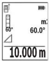 BOSCH GLM 50-27 GC Professional - c) Indirect length measurement (see figure G) - 1