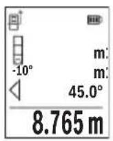 BOSCH GLM 50-27 GC Professional - б) Двойно индиректно измерване на височина (вж. фигур. F) - 1