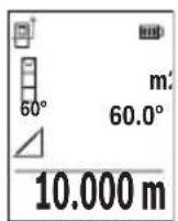 BOSCH GLM 50-27 GC Professional - c) Indirekte længdemåling (se billede G) - 1