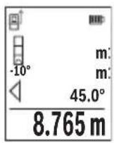 BOSCH GLM 50-27 GC Professional - b) Epäsuora kaksinkertainen korkeusmittaus (katso kuva F) - 1