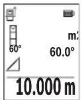 BOSCH GLM 50-27 GC Professional - c) Nepřímé měření délky (viz obrázek G) - 1