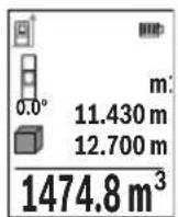 BOSCH GLM 50-27 GC Professional - Tilavuusmittaus - 1