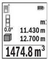 BOSCH GLM 50-27 GC Professional - Измерение объема - 1