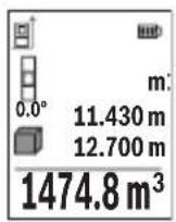 BOSCH GLM 50-27 GC Professional - Volymmätning - 1