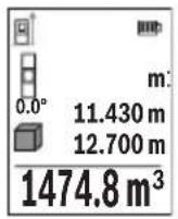 BOSCH GLM 50-27 GC Professional - Измерване на обем - 1