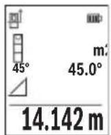 BOSCH GLM 50-27 GC Professional - a) Misurazione diretta delle altezze (vedere Fig. E) - 1