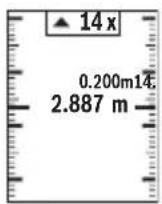 BOSCH GLM 50-27 GC Professional - Funkcja tyczenia (zob. rys. I) - 2
