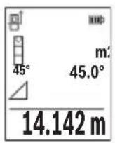 BOSCH GLM 50-27 GC Professional - a) Жанама биіктікті өлшеу (Е суретін қараңыз) - 1