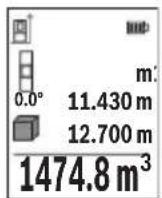 BOSCH GLM 50-27 GC Professional - Măsurarea volumelor - 1