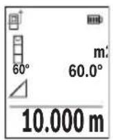 BOSCH GLM 50-27 GC Professional - в) Индиректно измерване на дължина (вж. фигур. G) - 1