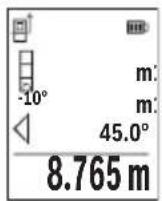 BOSCH GLM 50-27 GC Professional - b) Dobbelt indirekte højdemåling (se billede F) - 1