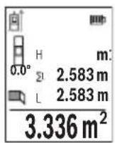 BOSCH GLM 50-27 GC Professional - Vægarealmåling (se billede H) - 1