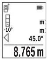 BOSCH GLM 50-27 GC Professional - b) Medición doble indirecta de altura (ver figura F) - 1