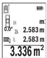 BOSCH GLM 50-27 GC Professional - Mätning av väggyta (se bild H) - 1