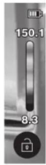 BOSCH GTC 12V-450-13 Professional - Dodjeljivanje temperatura pomoću skale - 1