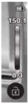 BOSCH GTC 12V-450-13 Professional - მვალანე ტემპერატურის მნიმვნელობების განთავსების წესი - 1