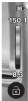 BOSCH GTC 12V-450-13 Professional - Asignación de temperaturas conforme a la escala - 1