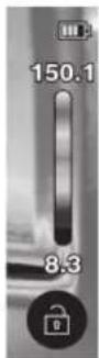 BOSCH GTC 12V-450-13 Professional - Skala kullanarak sıcaklıkların tayin edilmesi - 1